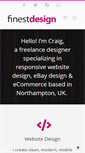 Mobile Screenshot of finestdesign.co.uk